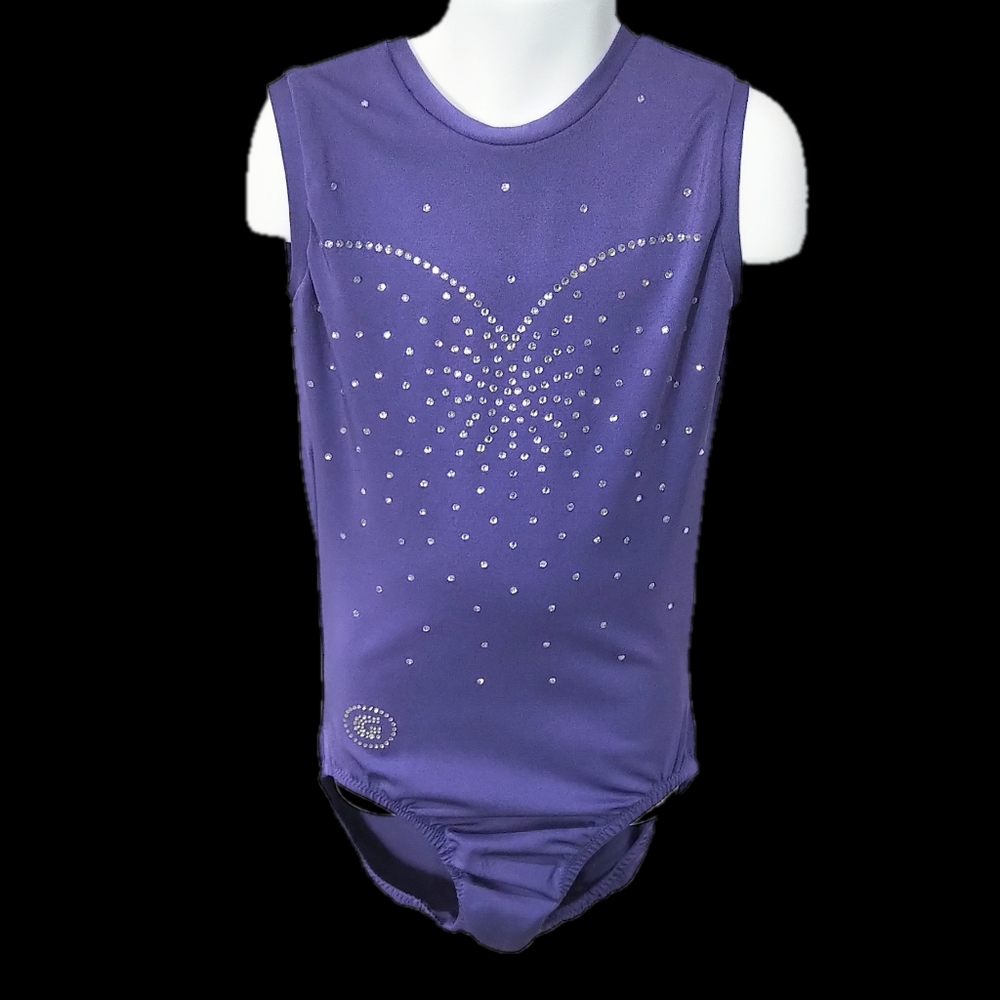 NWOT GymGear Competition Fancy Leotard - Teen Small (16)